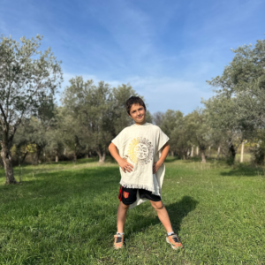 Boho Sun Kids Poncho