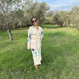 Shellshore Robe — Tide & Foam Edition